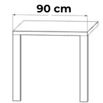 90 (cm) +1 500 Kč